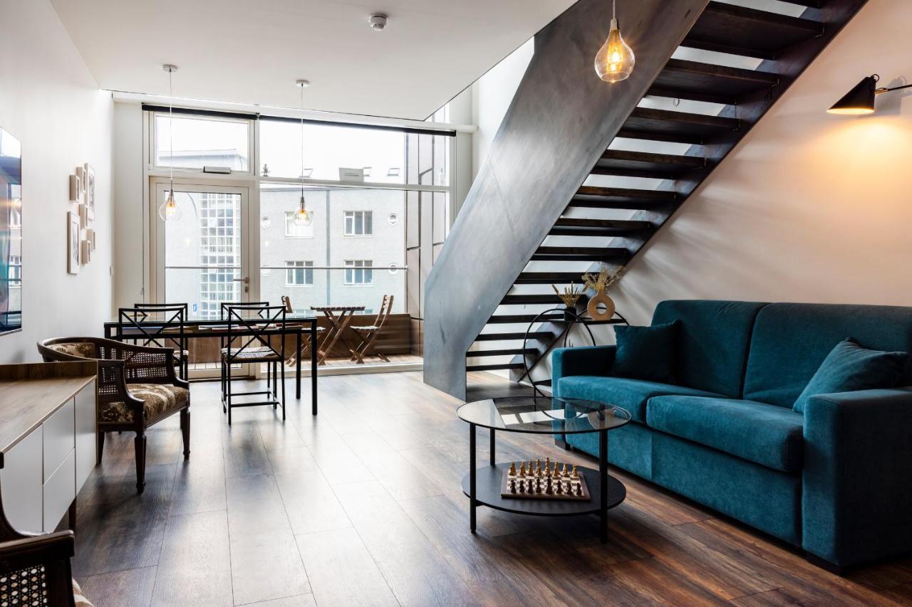 Apartamento Loft-Style Duplex With Balcony In Downtown Reikiavik Exterior foto